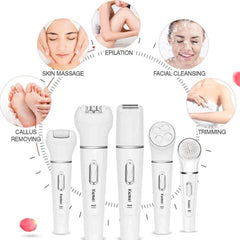 All-in-One Skincare Solution – 5-in-1 Electric Beauty Tool