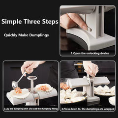 Effortless Dumpling Making with the Automatic Dumpling Machine