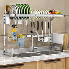Dish Drying Rack – Space-Saving & Rust-Resistant Kitchen Organizer