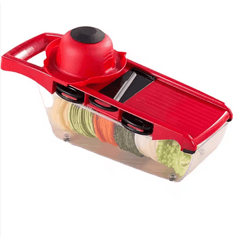 10-in-1 Vegetable Slicer for Kitchen – Multifunction Mandolin Cutter, Grater & Chopper