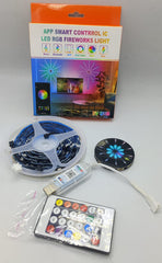 Smart Firework LED Lights – RGB App & Remote Controlled Decorative Lights
