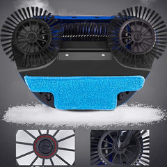 TV Floor Sweeper – 360° Smart Rotating Broom for Dust & Hair