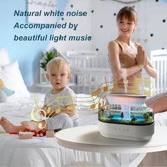 Raindrop Aroma Diffuser – Ultrasonic Air Humidifier & Essential Oil Diffuser