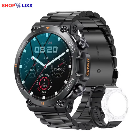K56Pro Smart Watch for Men Heart Rate Blood Bluetooth Sport 400Mah Long Standby 1.39 Inch 360*360 HD Screen Outdoors Smartwatch