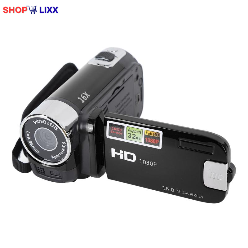 4K 48MP DV Camera 2.7In TFT Rotatable Screen 16X Digital Zoom Video Camera with USB Cable