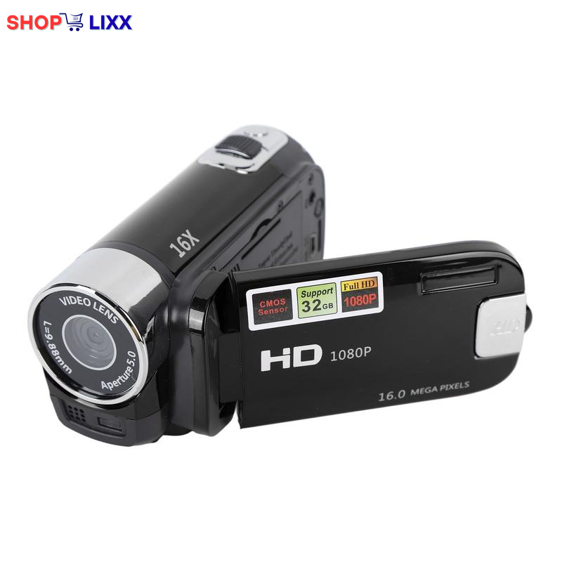 4K 48MP DV Camera 2.7In TFT Rotatable Screen 16X Digital Zoom Video Camera with USB Cable