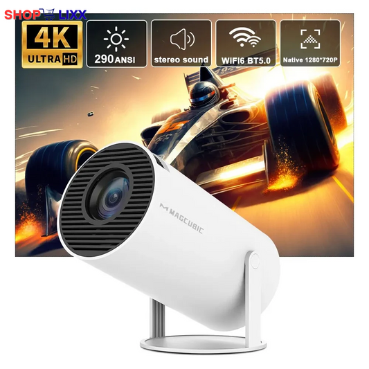 Magcubic Projector HY300 Pro 4K Android 11 Dual Wifi6 290ANSI Allwinner H713 BT5.0 1080P 1280*720P Home Cinema Outdoor Projetor